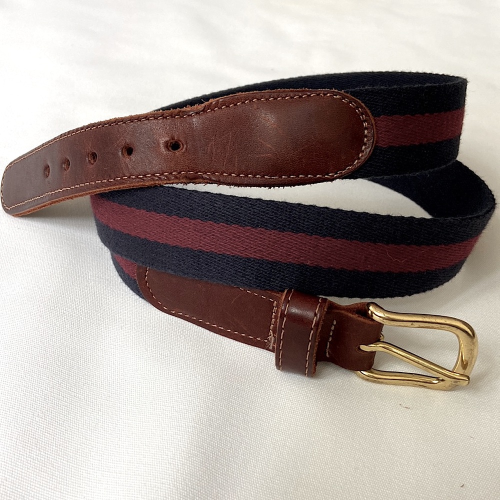Men’s Preston Stripe Belt